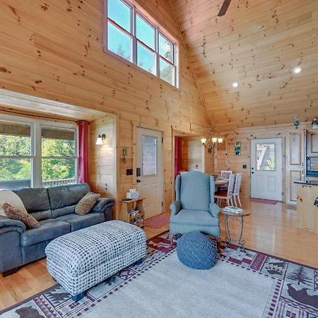 Warm And Cozy Cabin With Deck On Top Of The Blue Ridge Fancy Gap Eksteriør billede