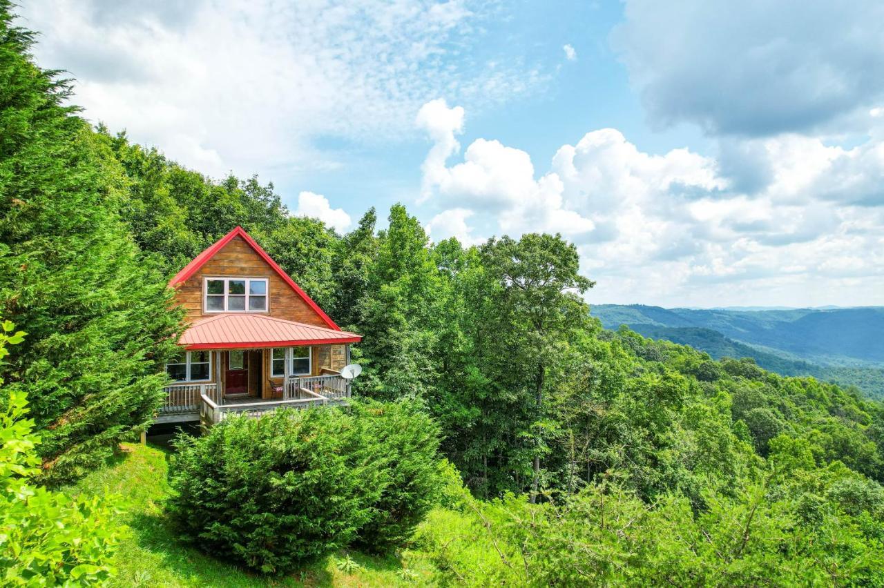 Warm And Cozy Cabin With Deck On Top Of The Blue Ridge Fancy Gap Eksteriør billede