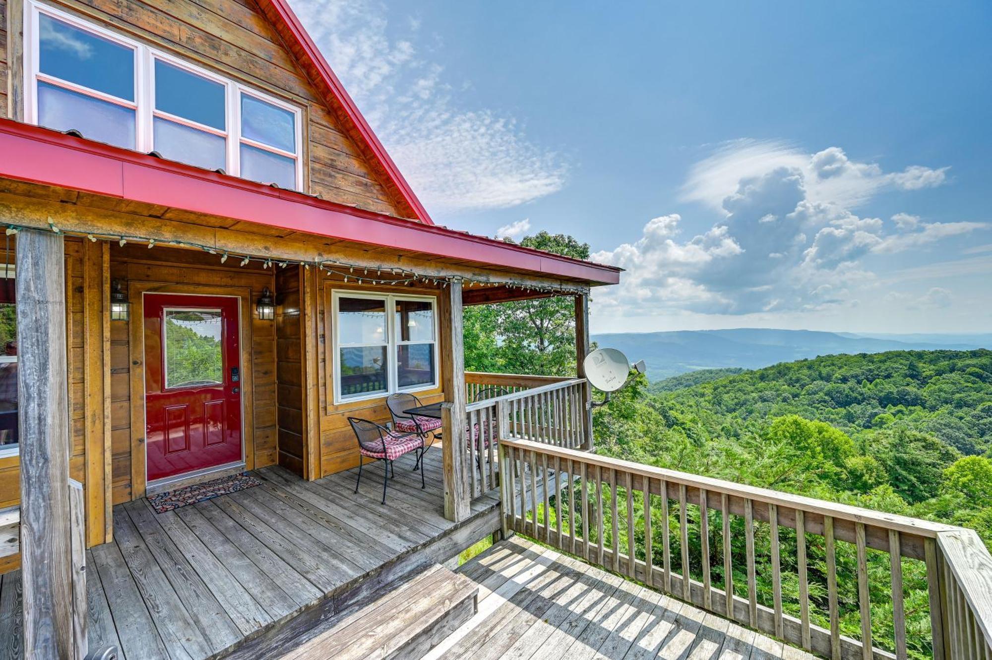 Warm And Cozy Cabin With Deck On Top Of The Blue Ridge Fancy Gap Eksteriør billede